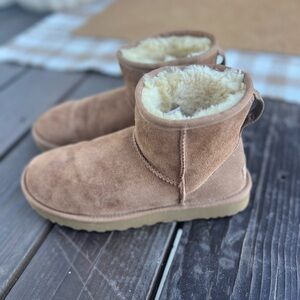 Gently Loved Classic Mini Chestnut UGGs, US 8